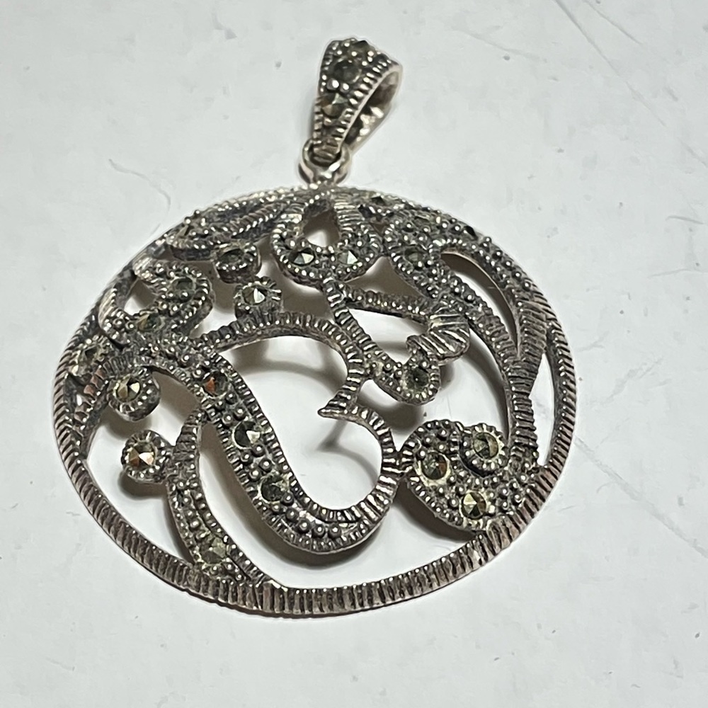 Vintage Marcasite Drop